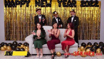New Year's Eve Orgy - Jessica Sodi - Malena Doll - Diann Ornelas - Diann Ornelas Jessica Sodi Malena - Sexmex - hotmovs.com - Mexico