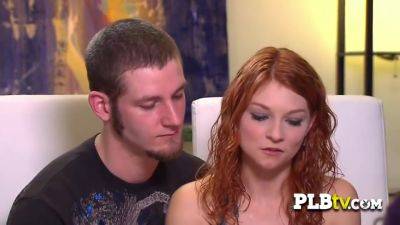 Hottie Redhead Gets Blacked At An Sex Orgy - hclips.com