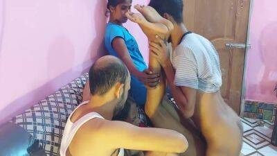 Two Desi Bhabhi Fucking In Group Sex Party At Home Sex Foursome Fucks - hclips.com