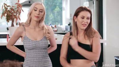 Paige Owens - Blonde Beauties Kay Lovely & Paige Owens: A Daring Threesome - porntry.com