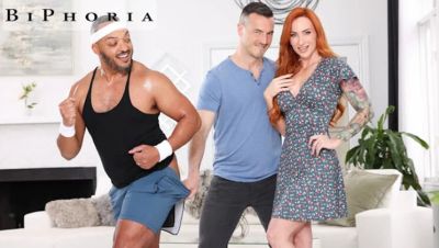 Redhead MILF Takes Hubby's Cock & Neighbor's Massive Dick - Anal Blowjob MMF Threesome - xxxfiles.com - Britain