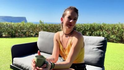 Halloween special: Maya and Sandrillon in a wild orgy! - Jacquie et Michel TV - hotmovs.com - France