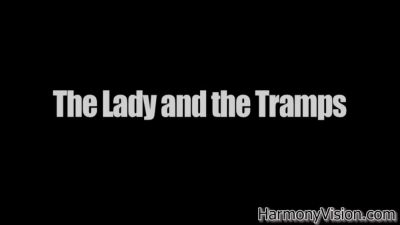 Cathy Heaven In Lustful Brunette Gets Arse Nailed In Threesome - hotmovs.com