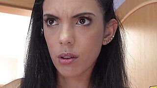 Fake Hostel - FUCKING HOT threesome between Latina Teen and blonde MILF with squirting orgasms - ah-me.com