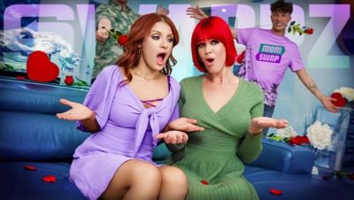 StepMom Seduction: Redhead MILF Elise London Fucked Hard by Stepson in Valentine's Day Orgy - xxxfiles.com