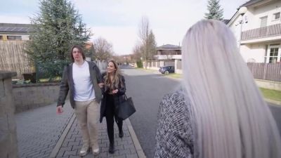 SWAP4K. Surprise Threesome: seduced a busty beauty and cucked her boyfriend - hotmovs.com - Czech Republic