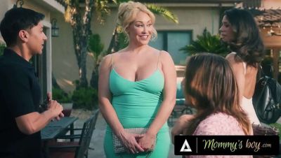 Ryan Keely - Penny Barber - StepMom Penny Barber Caught Fucking Stepson With Friend - Big Tit MILF Joins Group Sex & Squirts - porntry.com