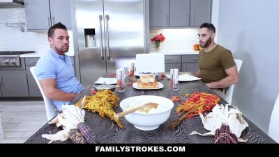 Damon Dice - Phoenix Marie - Johnny Castle - Army Soldier Fucks Stepmom's Hairy Pussy on Thanksgiving - Threesome with Johnny Castle & Phoenix Marie - veryfreeporn.com - Britain