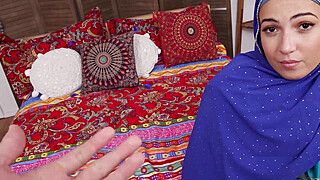 Hijabi Stepmoms Steamy Threesome Lesson - ah-me.com